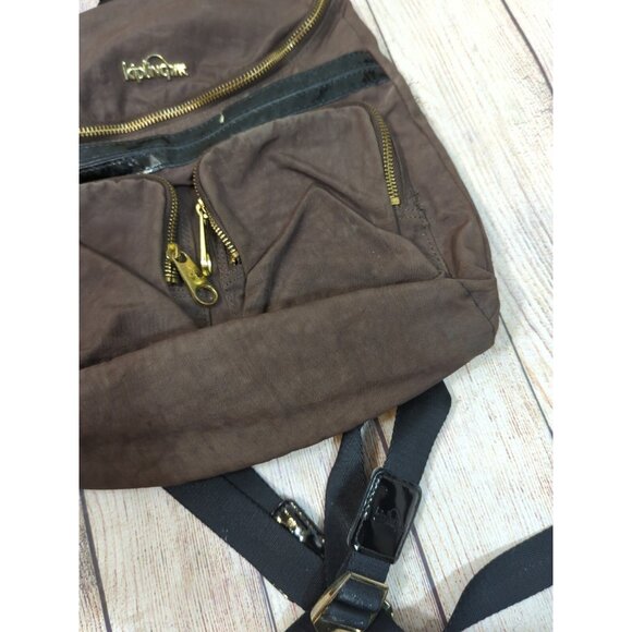Kipling Women's  Small Brown Backpack Durable Shoulder Straps Top Handle - Picture 6 of 14